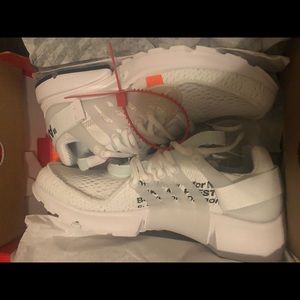 Off white x nike presto 2.0 size 10